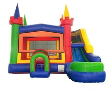 Rainbow Bounce House Rental RI